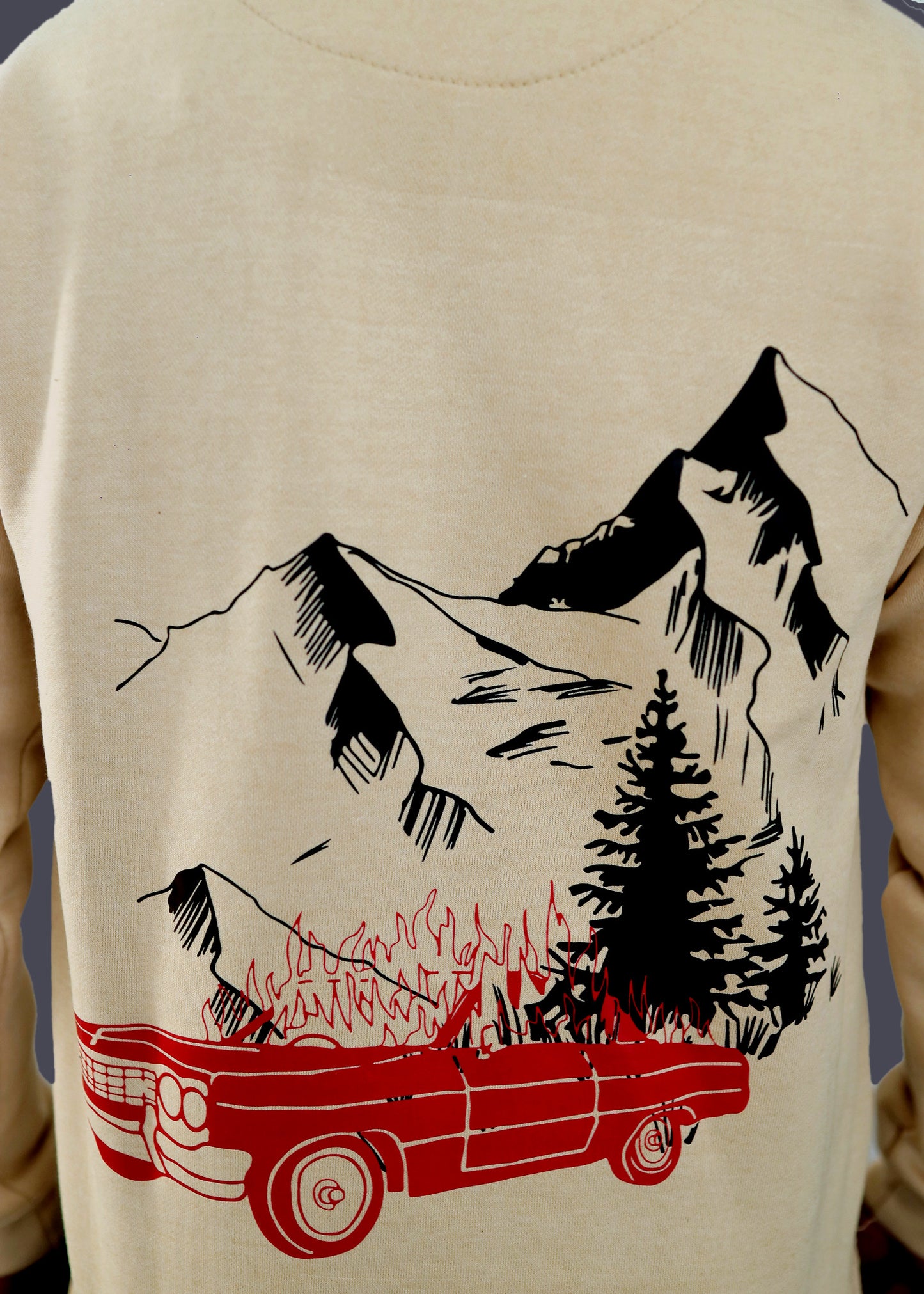 ROAD TO FREEDOM BEIGE SWEATSHIRT