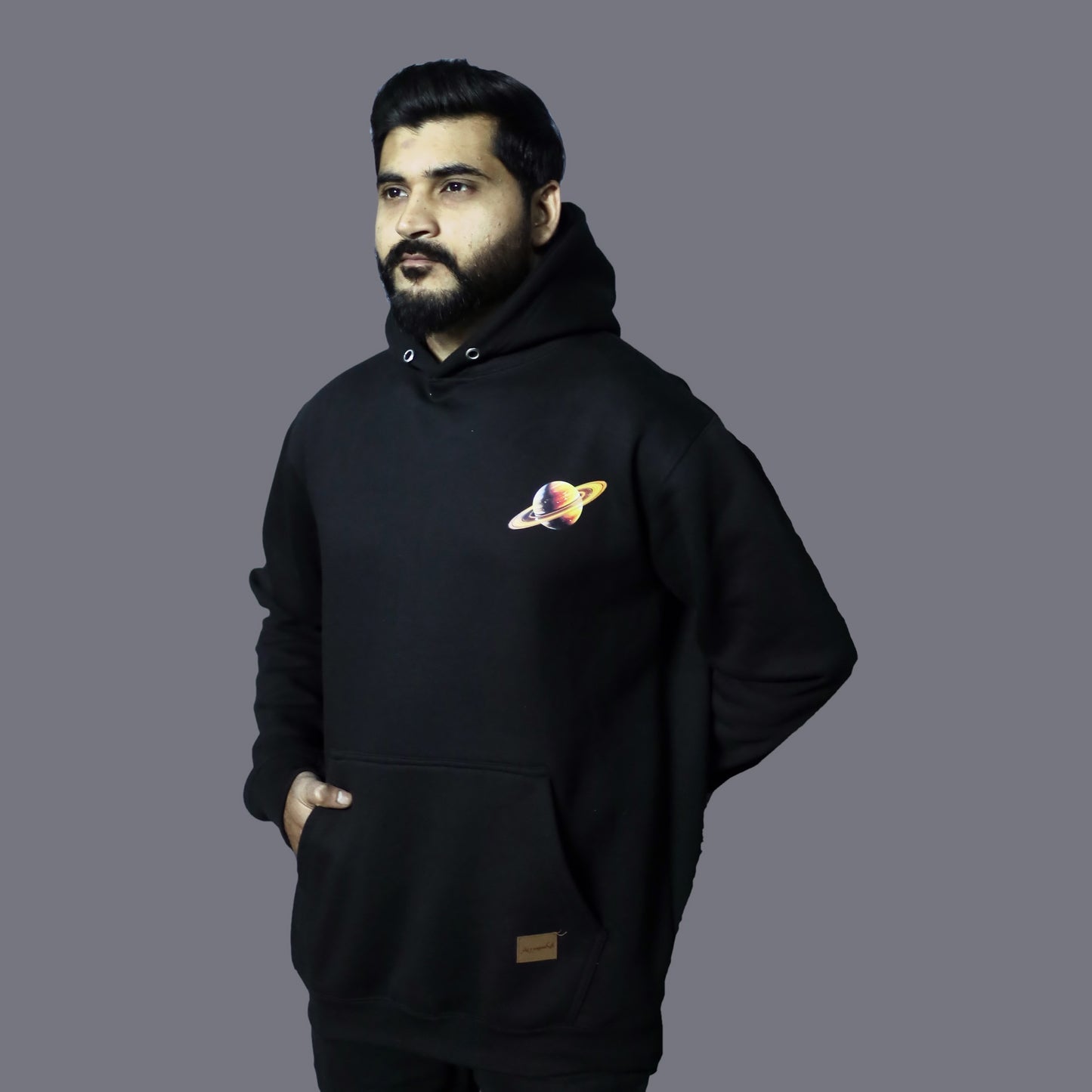 SATURN BLACK HOODIE