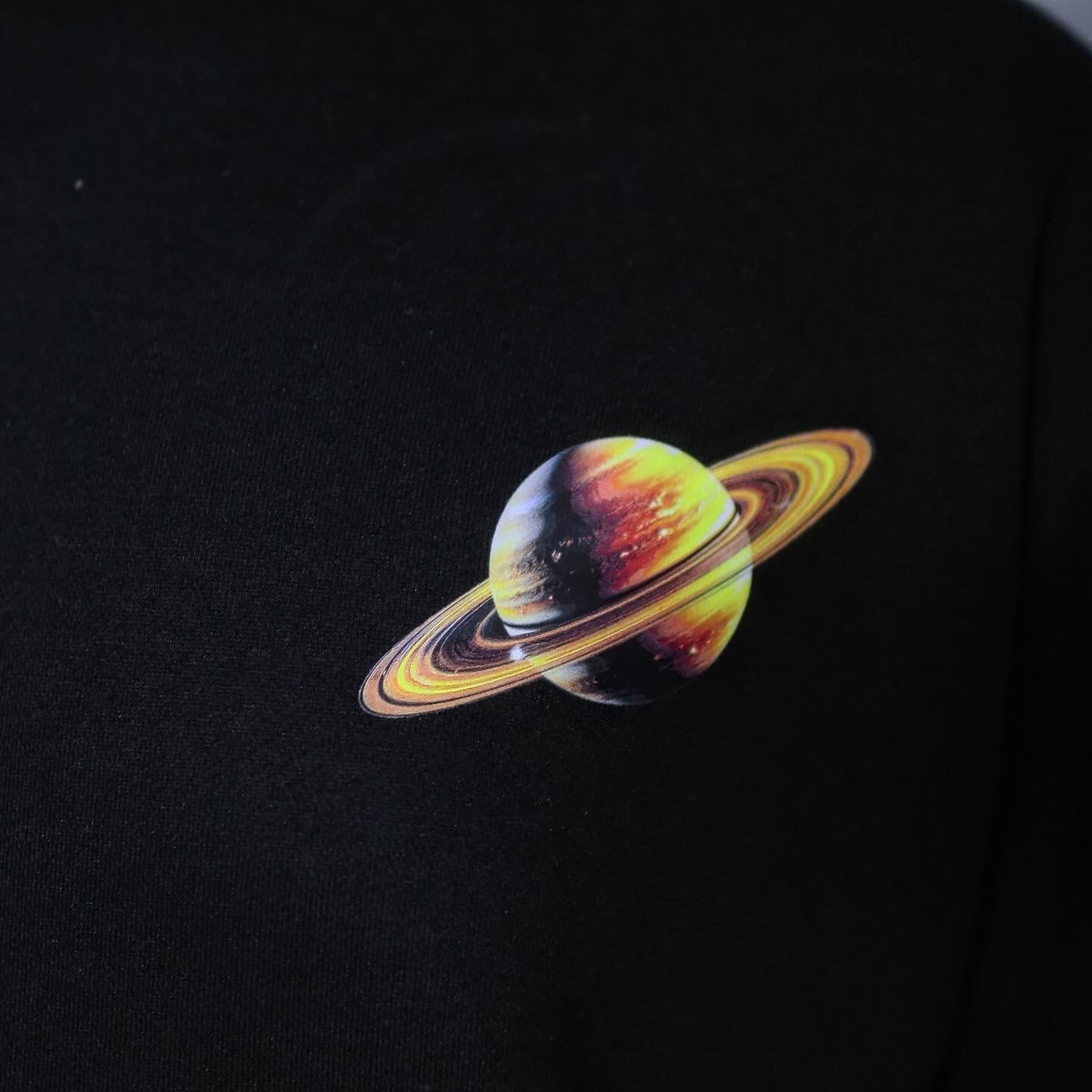 SATURN BLACK HOODIE