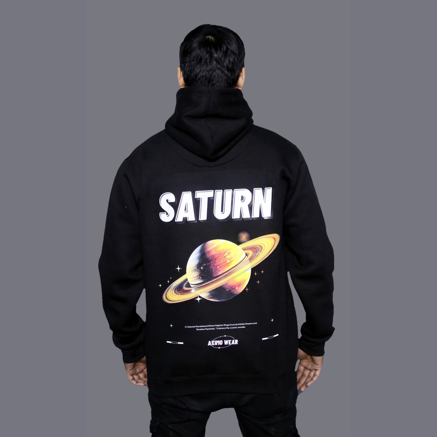 SATURN BLACK HOODIE