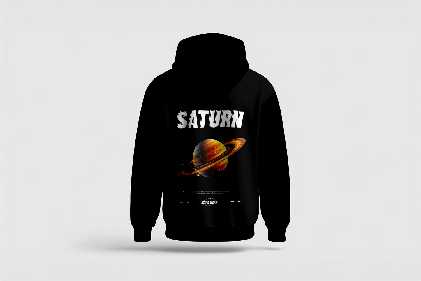 SATURN BLACK HOODIE