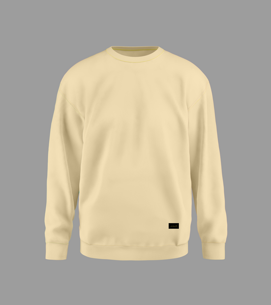 PLAIN BEIGE SWEATSHIRT