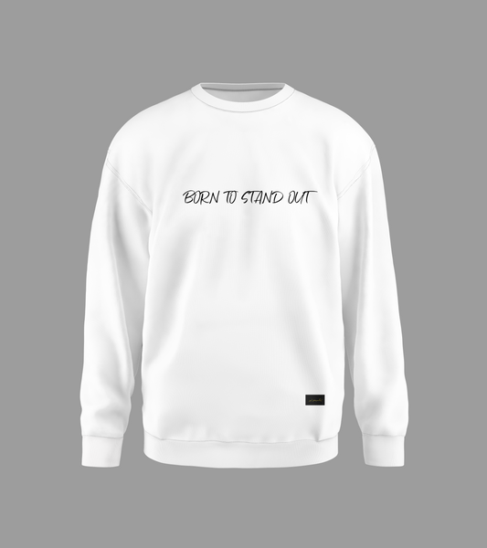 NATURE'S EDGE WHITE SWEATSHIRT